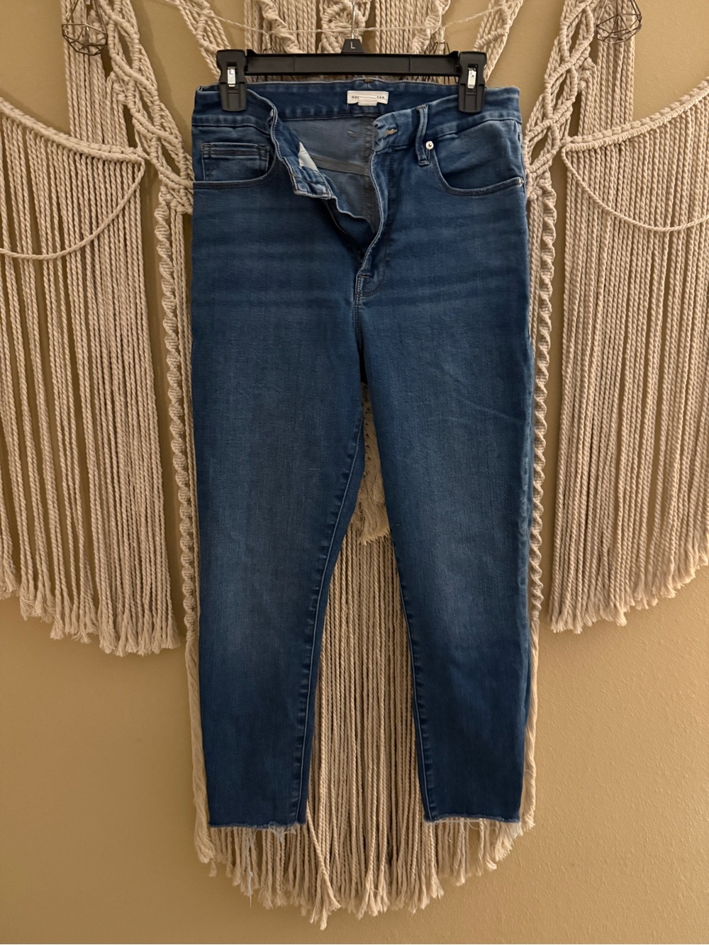 Good American Dark Blue Skinny Jeans